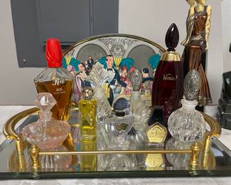 Perfume bottle collection 