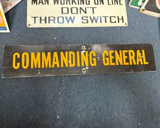 All authentic vintage & antique signs, also some repros