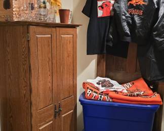 Basement left and then left again.