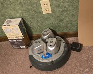 Robot sweeper, not alien technology.