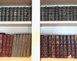 Over 50 Antique Books: Irving's Works (1872) Works Of Donald G Mitchell (1907) & More
Lot #: 18