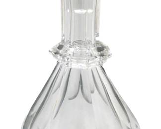 Vintage Baccarat French Harcourt Crystal Wine Decanter With Top
Lot #: 14