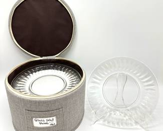 13 Vintage Cut Glass Salad Plates & 12 Matching Bowls, Purchased At Tiffany's In 1962
Lot #: 51