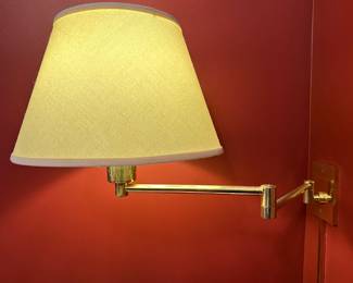 Pair Vintage George W. Hansen Wall Sconce Swing Arm Lamps
Lot #: 11