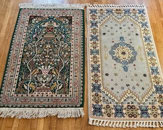 2 Fringed Area Rugs (Larger 2.5 By 5 Feet)
Lot #: 191