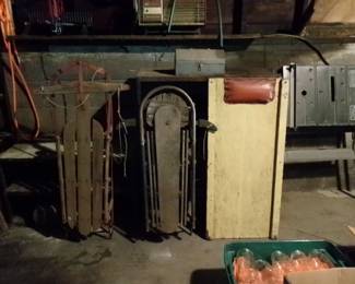 Vintage sleds