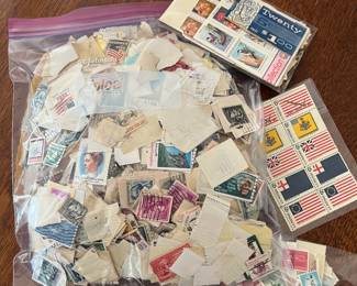 US and foreign stamps