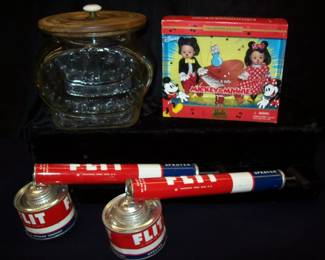 Planter Peanut Jar      Mickey and Minnie