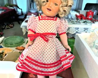 Antique 18" Shirley Temple doll