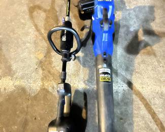 Weedeater and blower