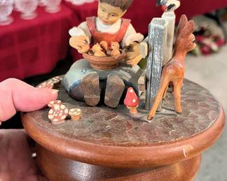 Antique German music box