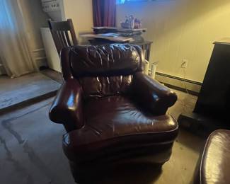 Pair of vintage club chairs