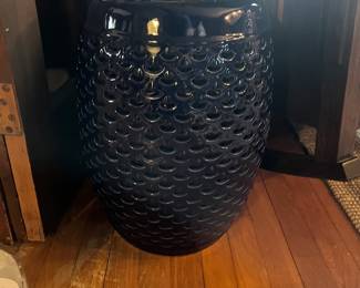 Cobalt blue Garden stool