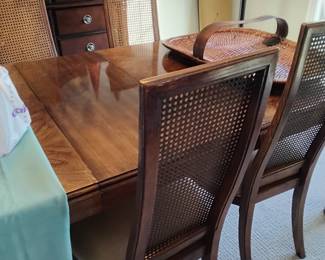 Mid century modern dining table