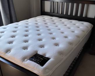Queen size mattress and frame