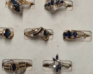 Assorted Gold rings