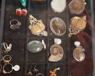 Assorted Sterling jewelry