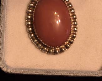 Natural stone pendant