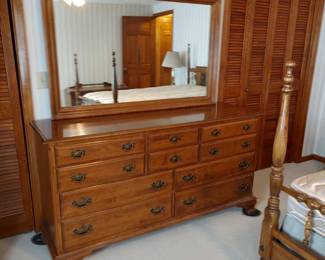 Cushman Collection By Pennsylvania House:Dresser with Mirror