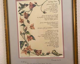 Dedicated to Billye from Luci B Johnson