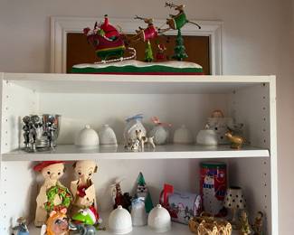 Vintage decor, Lladro bells 