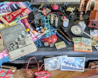 Wonderful treasures from an old trunk