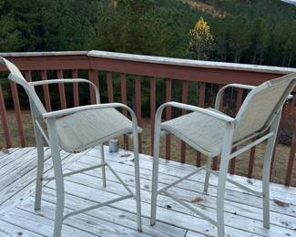 We have four of these bar height chairs.