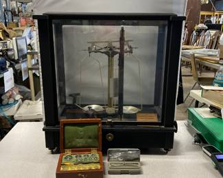 Antique scales