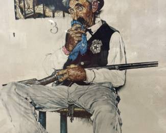 Signed Norman Rockwell