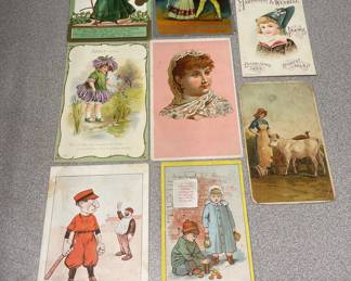 Collection of 120-year-old holiday cards