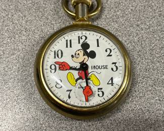 Mickey Mouse pocket watch circa 1960
