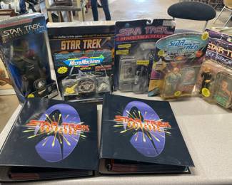 Collection of 1990s Star Trek toys