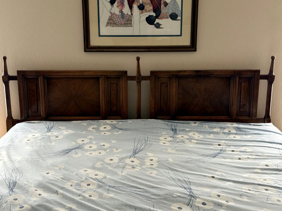 Mid century Modern king bed 