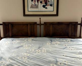 Mid century Modern king bed 