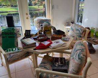 Patio table and chairs