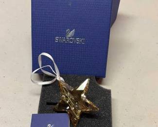 Swarovski Star Ornament 