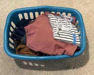 Basket of Ladies Clothing 