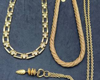 Gold Tone Necklaces 