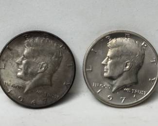 Kennedy Half Dollars 