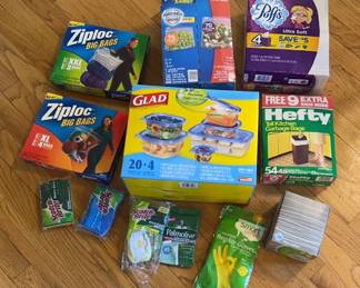 New Ziploc, Glad, Sponges & More 