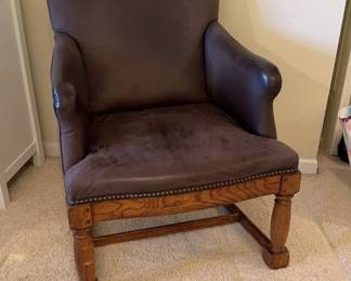 Leather Arm Chair 
