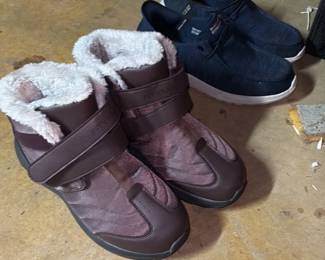 Sketchers Go Walk Shoes and FitVille Winter Boots