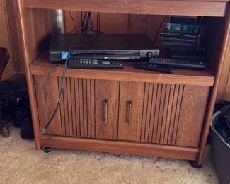 Vintage Mid-Century Modern Media Console