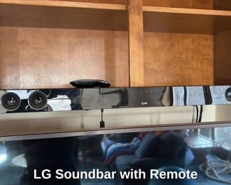 LG Soundbar with Remote