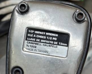 Campbell Hausfeld 1/2" Impact Wrench TL 1002