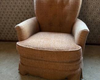 Vintage Upholstered Armchair
