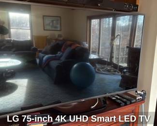 LG 75-inch 4K UHD Smart LED TV