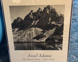 Ansel Adams "The Mural Project 1941-1942" Kearsage Pinnacles Print