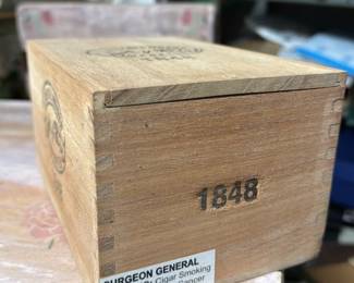 El Rey Del Mundo Imported 1848 Cigar Box