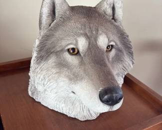 Wolf Head Wall Decor